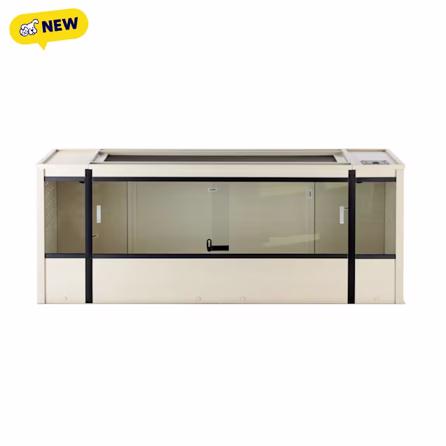 New Age Pet ECOFLEX 60" Wide X-Large Reptile Enclosure, Mojave Lounge, Maple - Carousel image #1