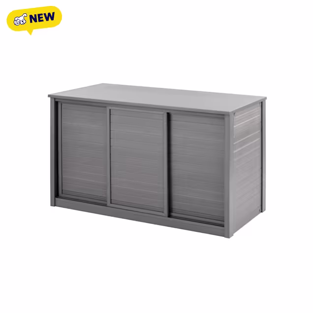 New Age Pet ECOFLEX 48" Versa Storage Cabinet Stand for Pets; Large Mojave Reptile Habitat Compatible, Grey - Carousel image #1