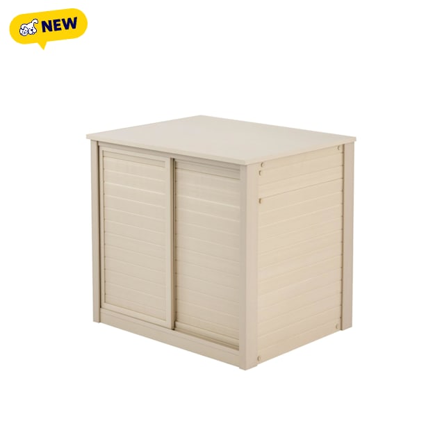 New Age Pet ECOFLEX 30" Versa Maple Storage Cabinet Stand for Pets; Small Mojave Reptile Habitat Compatible - Carousel image #1