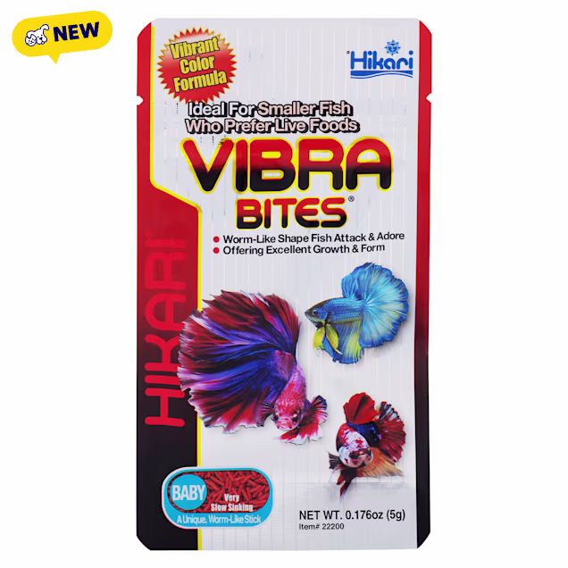Hikari Vibra Bites Baby for Bettas, 0.18 oz. - Carousel image #1