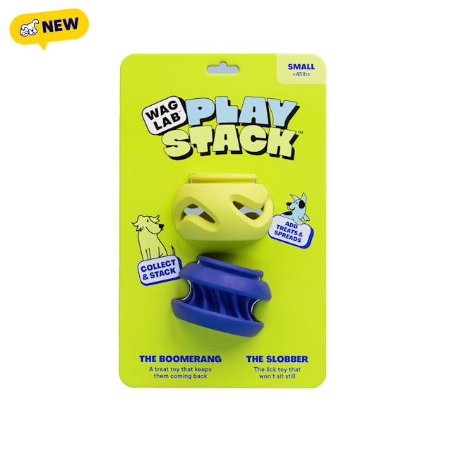 WAGLAB The 2-Pack Dog Toy, Small - Carousel image #1