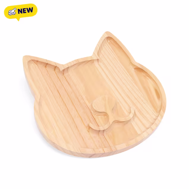Petco Figural Wooden Cutting Board, Cat - Carousel image #1