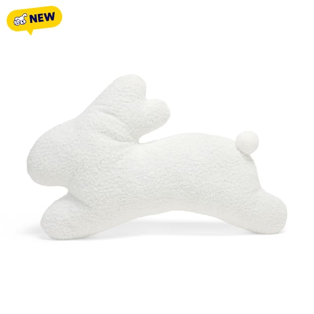 Petco Bunny Silhouette Throw Pillow - Carousel image #1