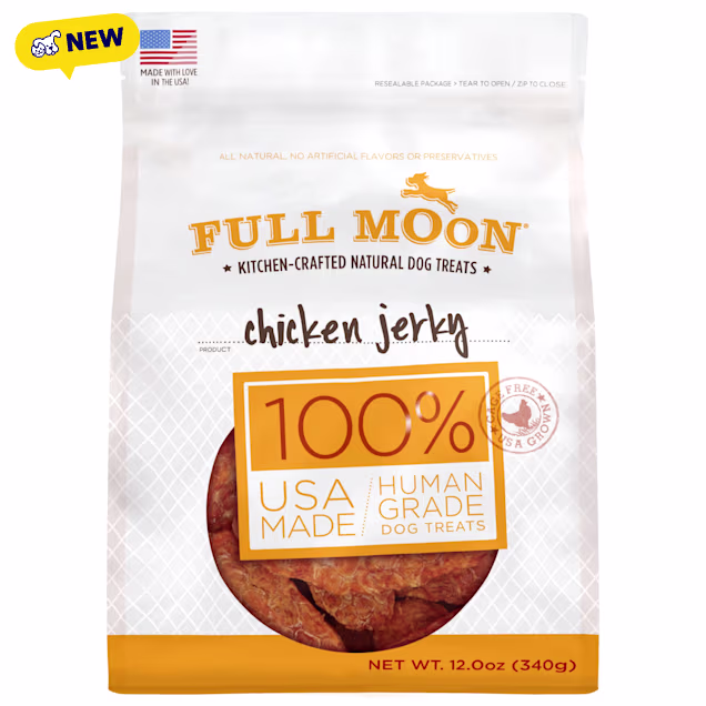 Full Moon Natural Chicken Jerky Dog Treats, 12 oz. - Carousel image #1