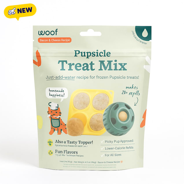 Woof Pupsicle Treat Mix Bacon & Cheese Lickable Dog Treat, 5.5 oz. - Carousel image #1