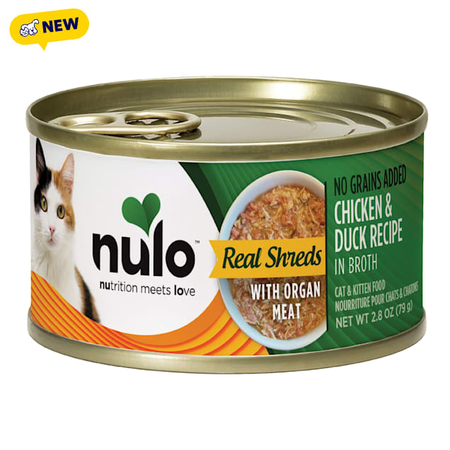 Nulo Chicken & Duck with Organ Meats for Cat & Kitten, 2.8 oz., Case of 12 - Carousel image #1