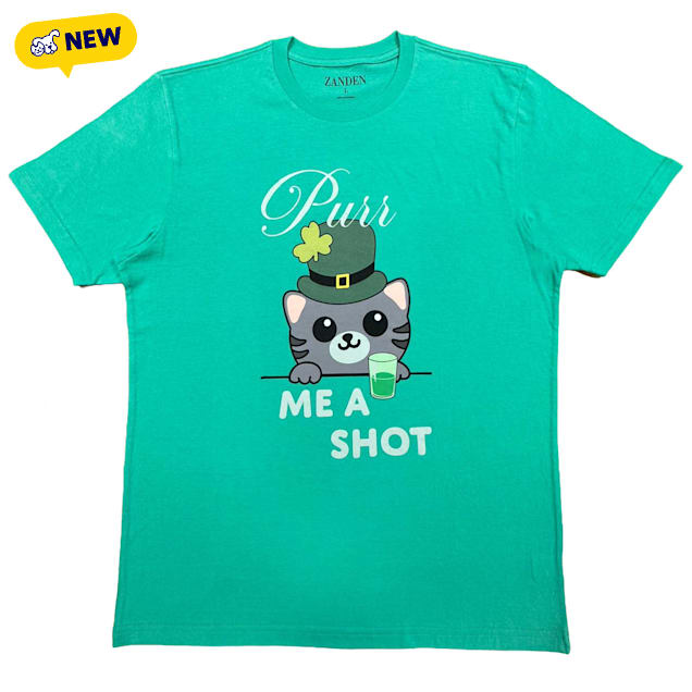 Zanden Purr Me A Shot Tee, Small - Carousel image #1