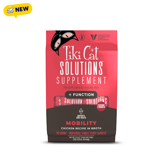 Tiki Cat Solutions Supplements Mobility Cat Food 5.6 oz., Case of 12 - Carousel image #1