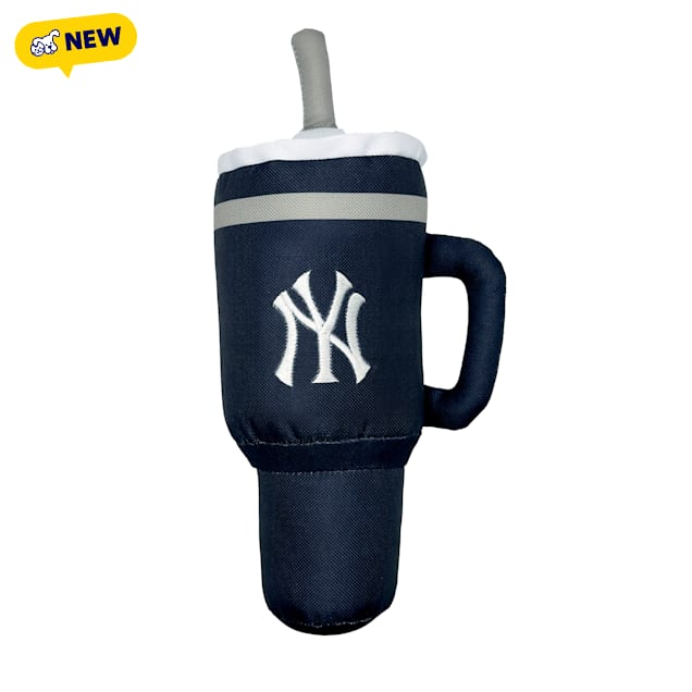 Pets First MLB New York Yankees Tumbler Dog Toy, Medium - Carousel image #1