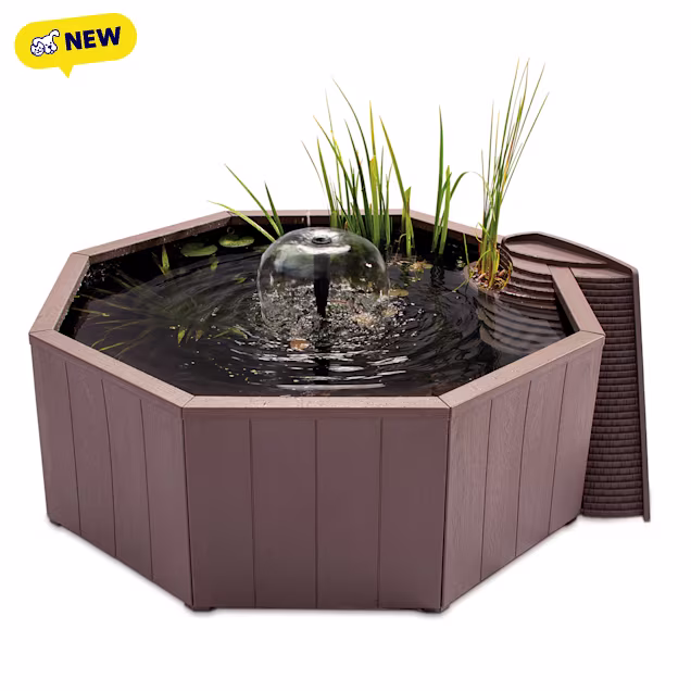 Blagdon Aquagarden No Dig Nature Pool, Brown, Medium - Carousel image #1