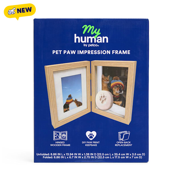 Petco Clay Impression Picture Frame, White - Carousel image #1