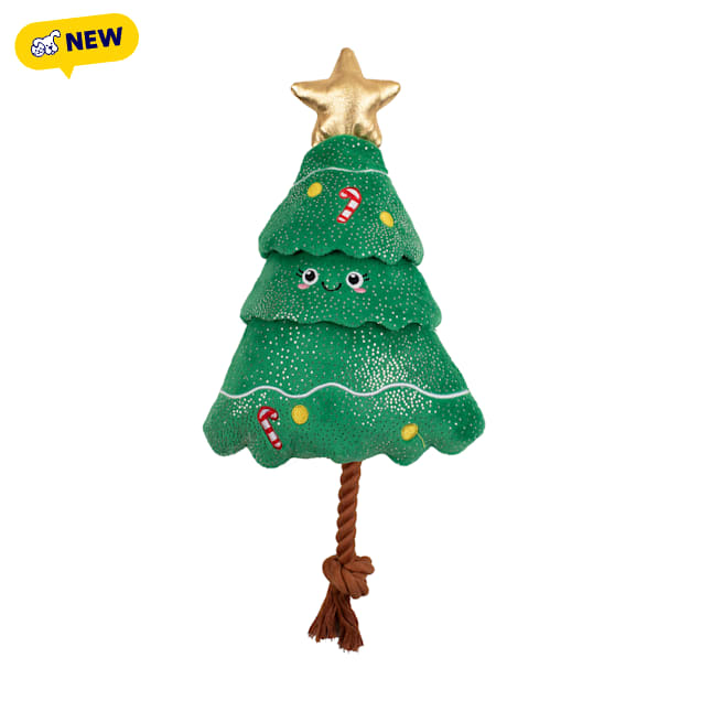 PetShop by Fringe Studio Fir Real Fun Ahead Plush Dog Toy, Medium - Carousel image #1