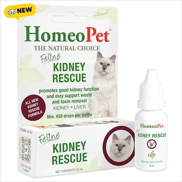 HomeoPet Feline Kidney Rescue for Cats, 0.069 lbs. - Carousel image #1