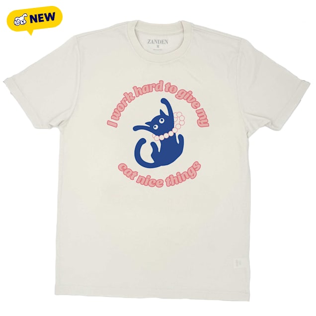 Zanden Work Hard Adult Unisex T-Shirt, Small - Carousel image #1