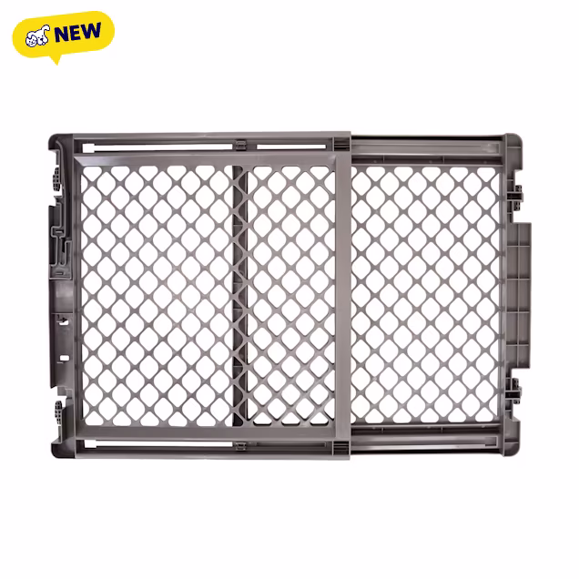 MyPet 2-in-1 Easy Swing Pet Gate, Fieldstone - Carousel image #1