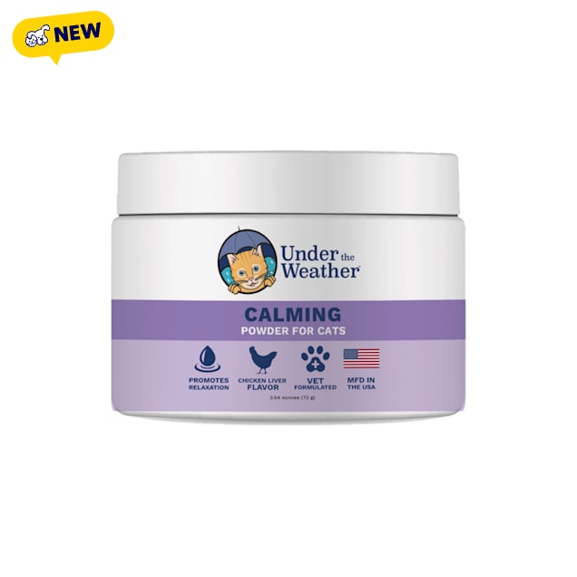 Under The Weather Calming Powder for Cats, 2.54 oz. | Petco