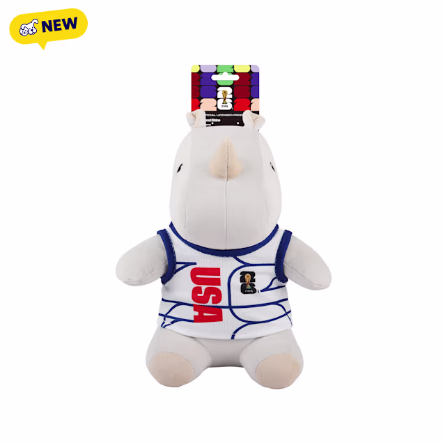 FIFA World Cup 2026 Raymond Rhino USA Plush Dog Toys, Medium - Carousel image #1