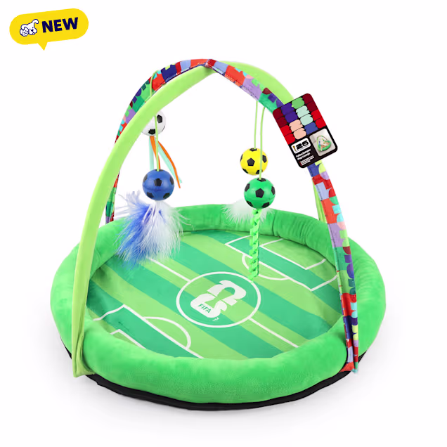 FIFA World Cup 2026 Feline Dangler Play Lounge for Cats, Medium - Carousel image #1