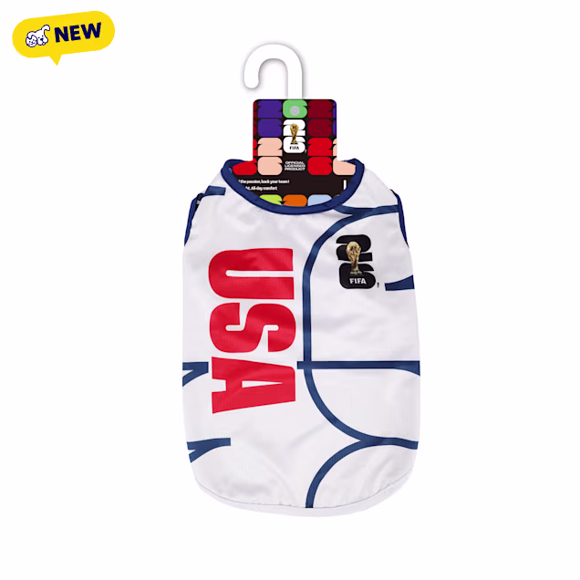 FIFA WC26 USA National Team Dog T Shirt, X-Small - Carousel image #1
