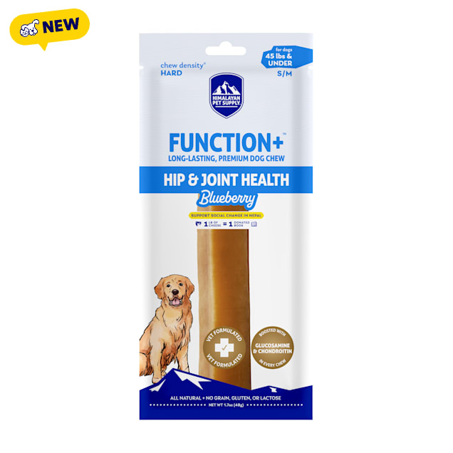 Himalayan Dog Chew Pet Supply Small/Medium Function+ Hip & Joint for Dogs, 1.75 oz. - Carousel image #1