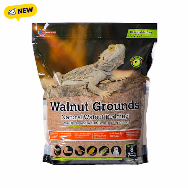 Galapagos Natural Walnut Bedding 8Quarts, Tan - Carousel image #1