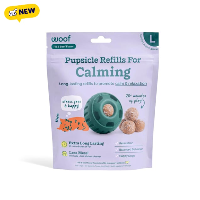 Woof Calming Pops Large Dog Treats, 8 oz., Count of 7 - Carousel image #1