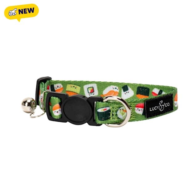 Lucy & Co. How I Roll Breakaway Cat Collar, Small - Carousel image #1