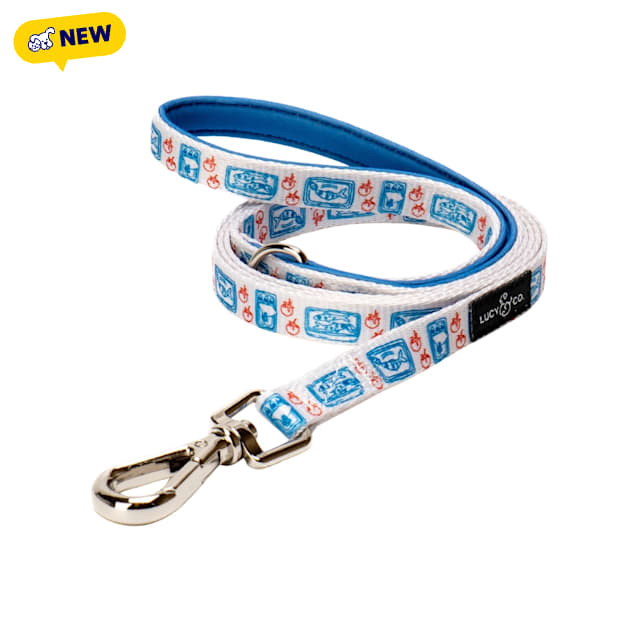 Lucy & Co. Tinned Fish Cat Leash, 1" H, 2" W, Small - Carousel image #1
