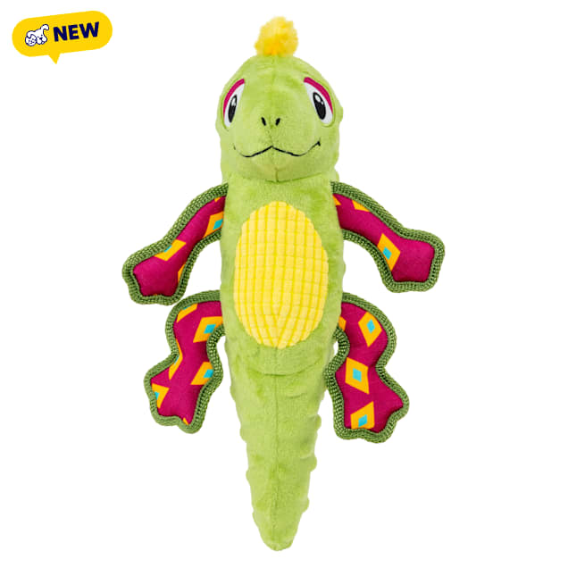 KONG Tropics Rattlez Iguana Dog Toy, Medium/Large - Carousel image #1