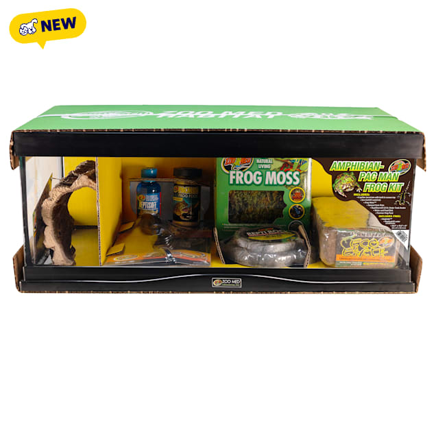 Zoo Med Amphibian-Pac Man Frog Kit - Carousel image #1