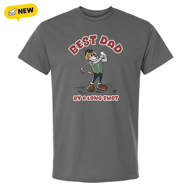 Zanden Best Dad Longshot Tee, Grey, Small - Carousel image #1