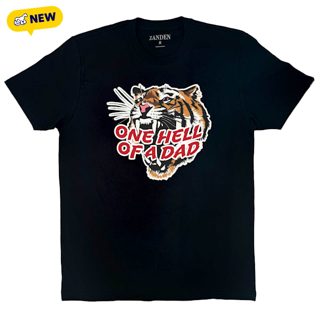 Zanden Hell Of A Dad Tee, Black, Small - Carousel image #1