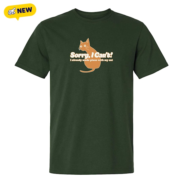 Zanden Sorry I Cant Tee, Green, Small - Carousel image #1