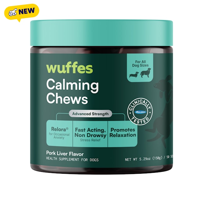 Wuffes Advanced Calmin Chews for Dogs, 5.29 oz., Count of 50 - Carousel image #1