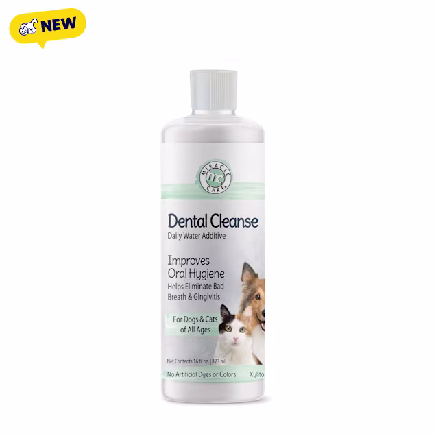 Miracle Care Dental Cleanse Water Additive for Dogs & Cats, 16 oz. - Carousel image #1