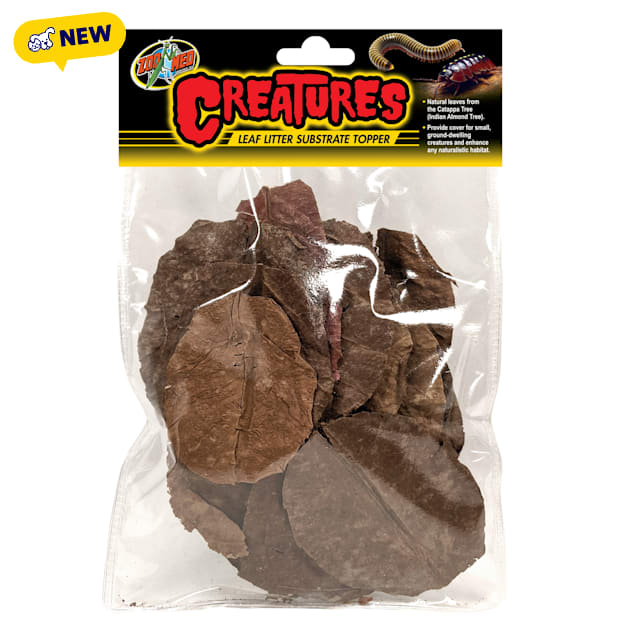 Zoo Med Creatures Leaf Litter Substrate Topper, Natural - Carousel image #1