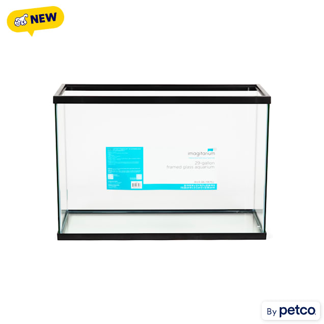 Imagitarium Open-Glass Aquarium Tank, 29 Gallon - Carousel image #1