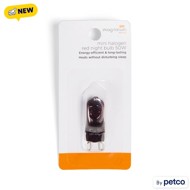 Imagitarium Mini Halogen Red Night Bulb, 50 Watt - Carousel image #1