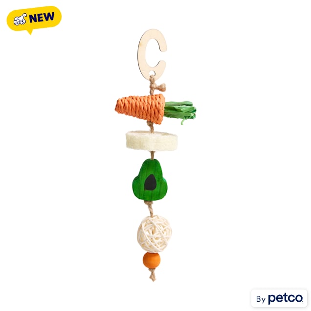 EveryYay Veggie Skewer-Shaped Small Animal Chew Toy - Carousel image #1
