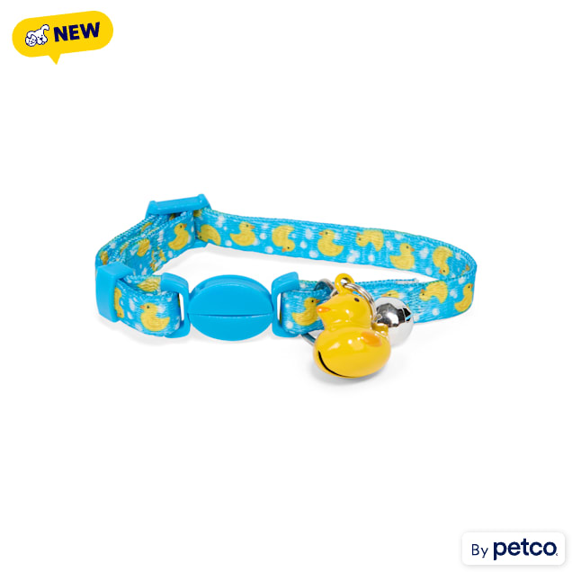 YOULY Rubber Duck Charm Breakaway Kitten Collar, X-Small - Carousel image #1