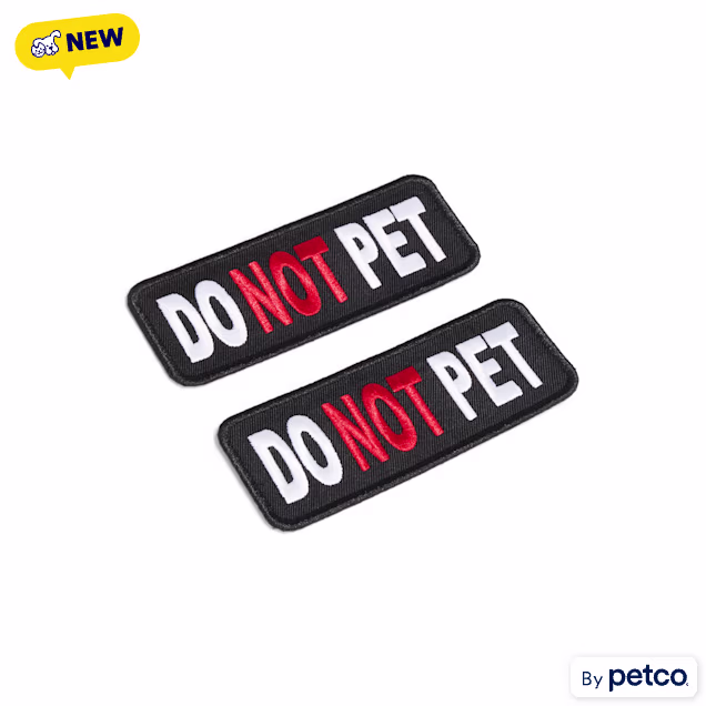 YOULY Do Not Pet Service Dog Patch for Tactical Harness - Carousel image #1