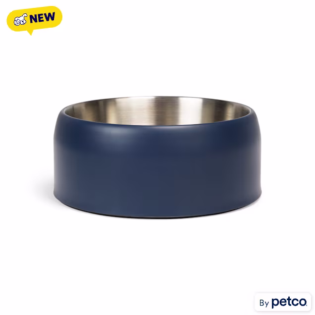 EveryYay Double Insulated Stainless Steel Dog Bowl, 1.5 Cups - Carousel image #1