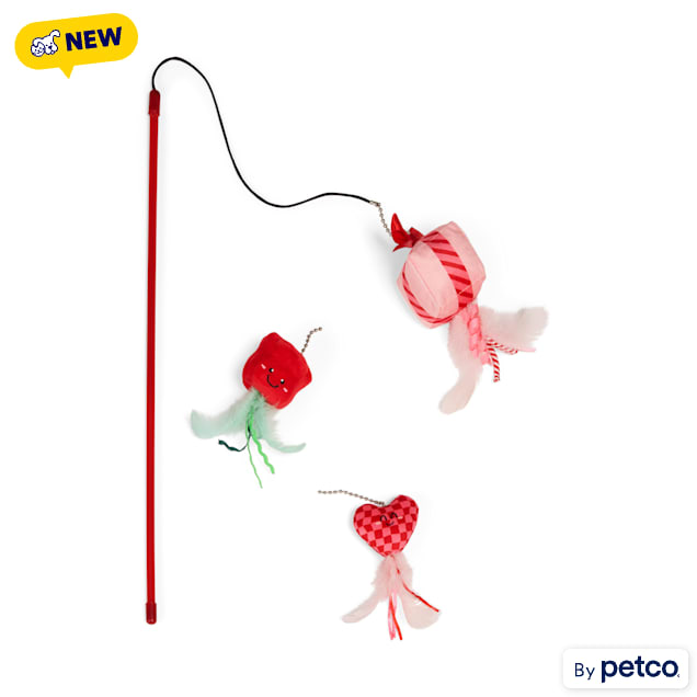 YOULY Cat Teaser Toy Set, Large - Carousel image #1