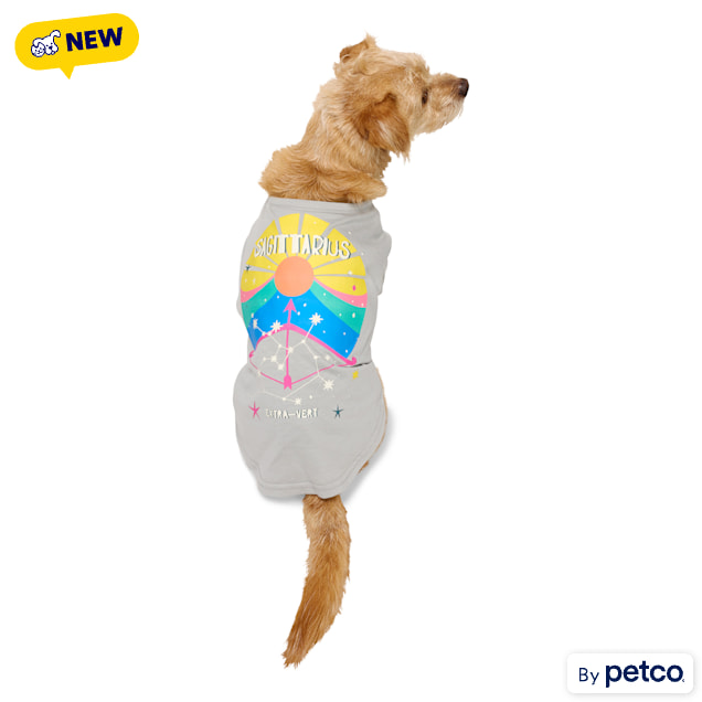 YOULY Sagittarius Zodiac Sign Pet T-Shirt, Small - Carousel image #1