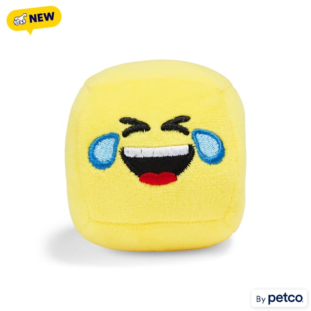 YOULY Laugh Plush Build & Play Slide-On Dog Toy, Small - Carousel image #1