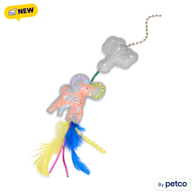 YOULY Aries Mix & Match Teaser Attachment Cat Toy, Small - Carousel image #1