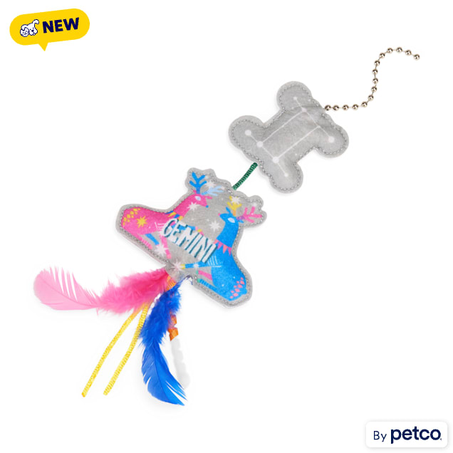 YOULY Gemini Mix & Match Teaser Attachment Cat Toy, Small - Carousel image #1