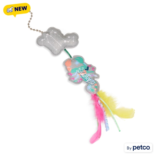 YOULY Scorpio Mix & Match Teaser Attachment Cat Toy, Small - Carousel image #1