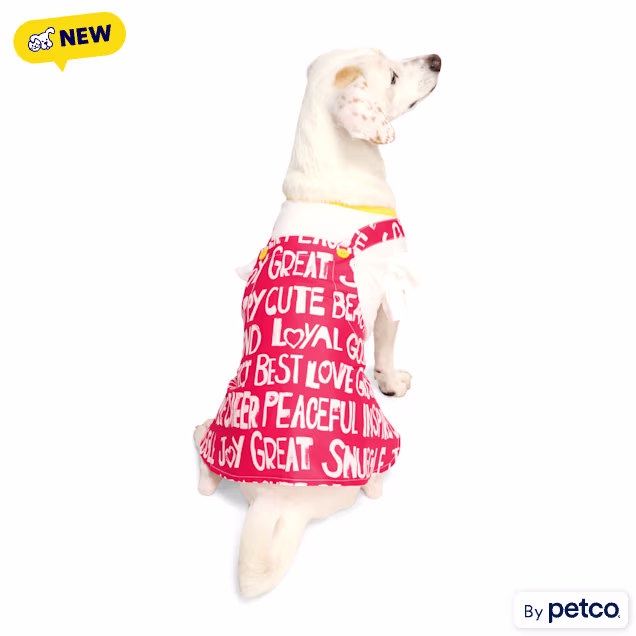 YOULY Apron Tee Pet Dress, XX-Small - Carousel image #1