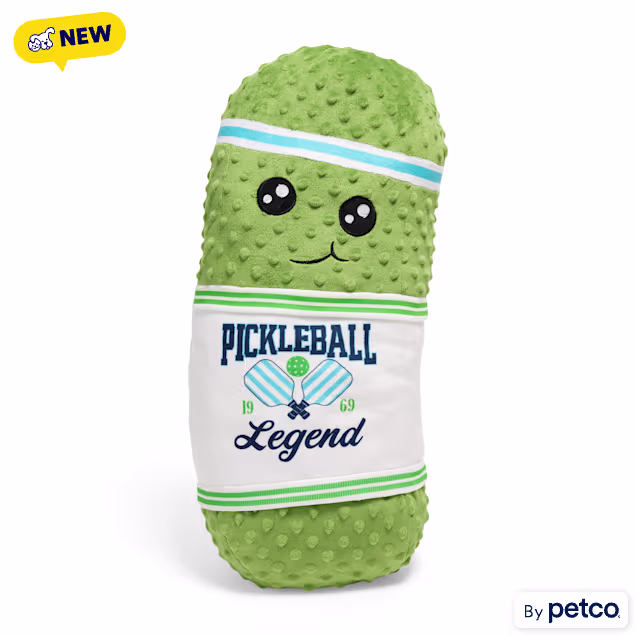 YOULY Pickleball Pickle Jumbo Plush Dog Toy, X-Large - Carousel image #1